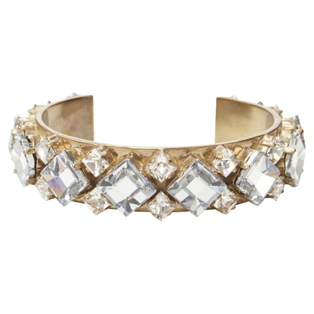 Christian Dior Crystal Cuff Bangle